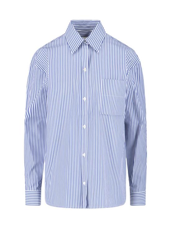 25FW 사이블사렐 셔츠 IMNY SHIRTBLUE WHITE STRIPE Blue