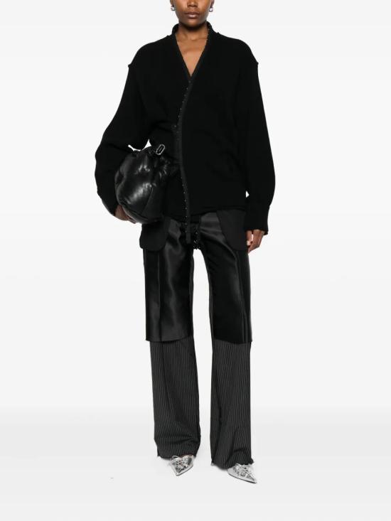 25FW 페데리코 시나 가디건 FCCOKCR0501C BLACK - FEDERICO CINA