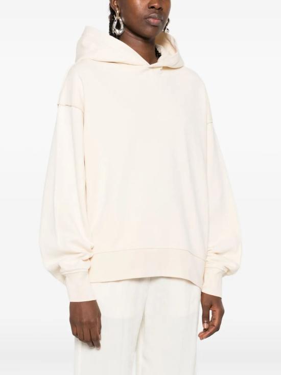 25FW 페데리코 시나 후드 티셔츠 FCCOSW0201R ECRU - FEDERICO CINA