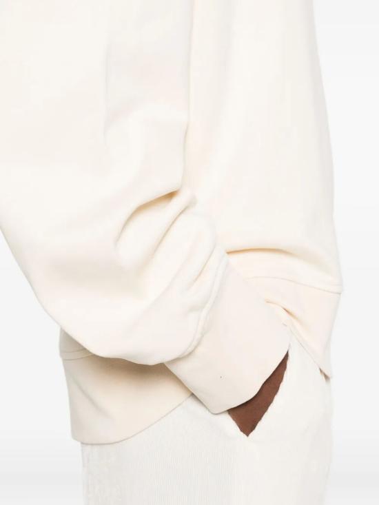 25FW 페데리코 시나 후드 티셔츠 FCCOSW0201R ECRU - FEDERICO CINA