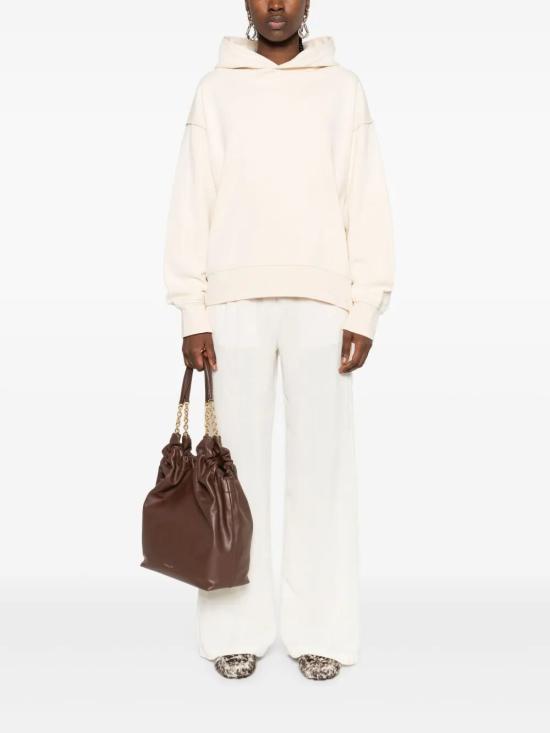 25FW 페데리코 시나 후드 티셔츠 FCCOSW0201R ECRU - FEDERICO CINA