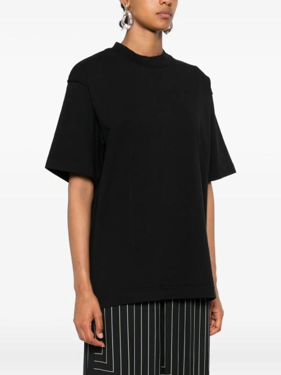 25FW 페데리코 시나 반팔 티셔츠 FCCOTS0101R BLACK - FEDERICO CINA