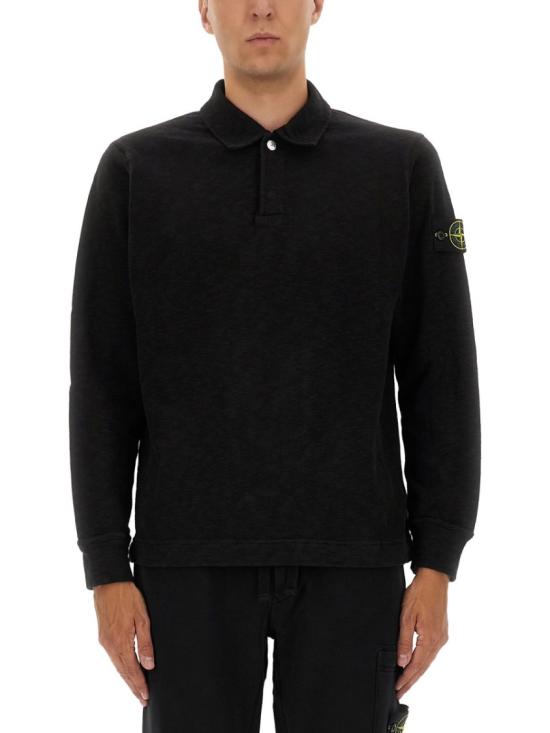 25FW 스톤 아일랜드 폴로 티셔츠 6100054 S0238V0029 Black