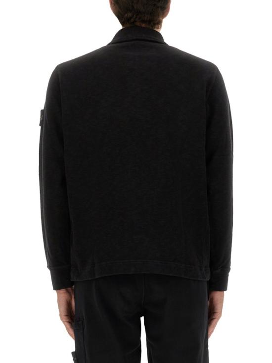 25FW 스톤 아일랜드 폴로 티셔츠 6100054 S0238V0029 Black - STONE ISLAND