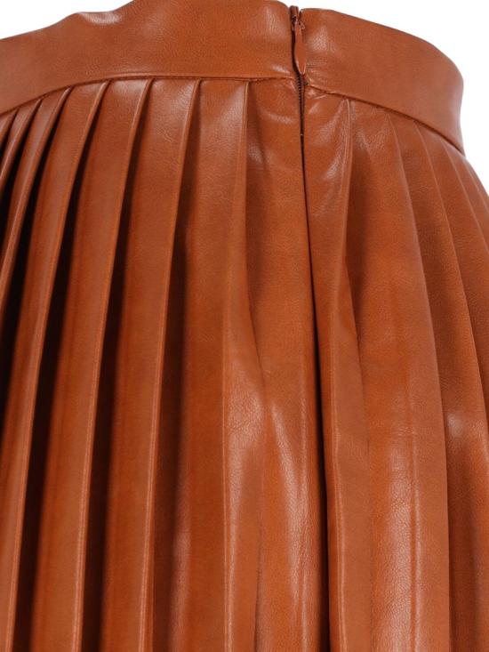 25FW MM6 메종마르지엘라 롱 스커트 S52MA0199 M35465188 Brown - MM6 MAISON MARGIELA