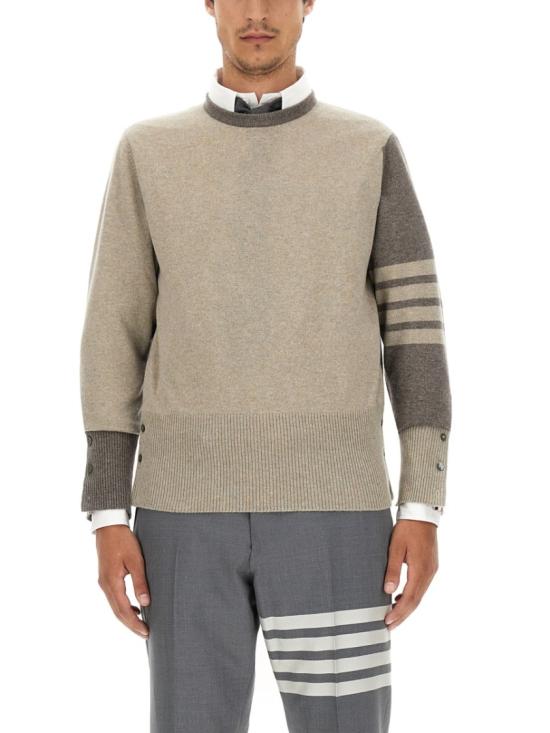  톰브라운 긴팔 티셔츠 MKA001F 00011265 Neutrals