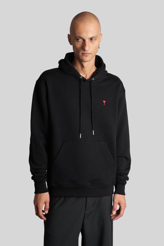 25FW 아미 스웨터 406122 BFUSW235 730 Black