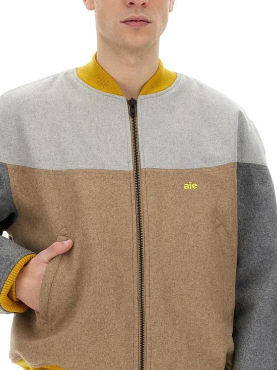  아이에 봄버 자켓 NS918 CRAZY Multicolor - AIE