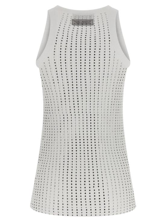  디 아티코 민소매 티셔츠 251WCN00004001 WHITE - THE ATTICO