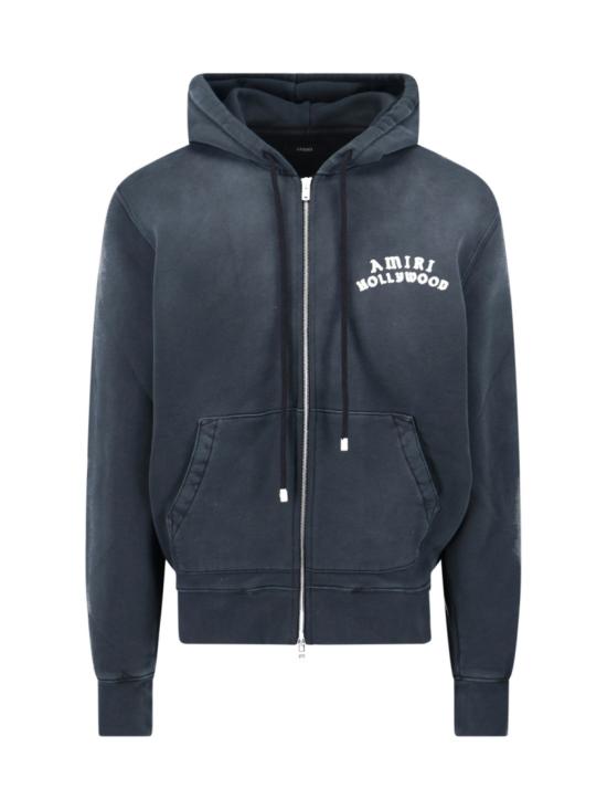 25FW 아미리 후드 티셔츠 AMJYHD1132BLACK Black