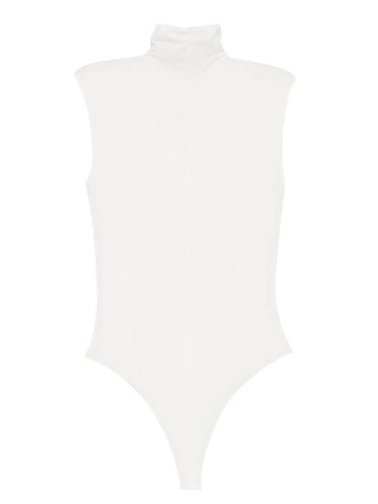 25FW 워드로브NYC 바디수트 티셔츠 W1128F25JEIVR White - WARDROBE.NYC