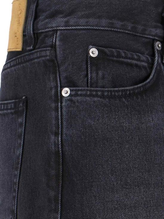 25FW 하이쿠레 데님 팬츠 HEM03249DF119L0894L0894 Black - HAIKURE