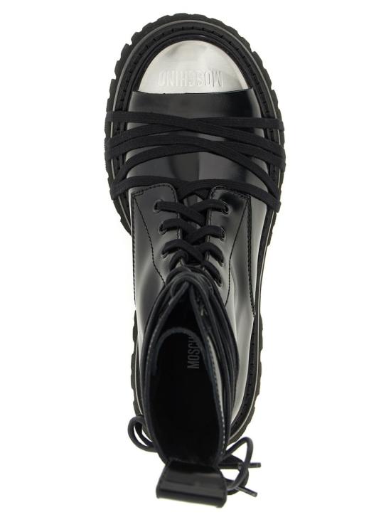 25FW 모스키노 부츠 MA24034G0NMG500A Black - MOSCHINO