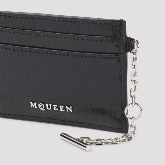 25FW 알렉산더 맥퀸 카드지갑 805063 1AAUE 9769 Black - ALEXANDER MCQUEEN