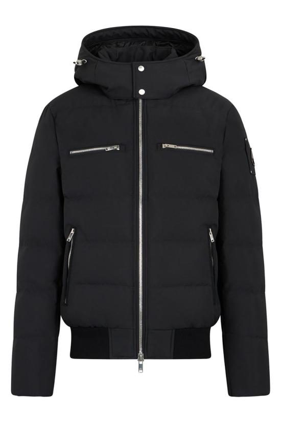 25FW 무스너클 클라우드 패딩 봄버 자켓  M35MB005N292 Black