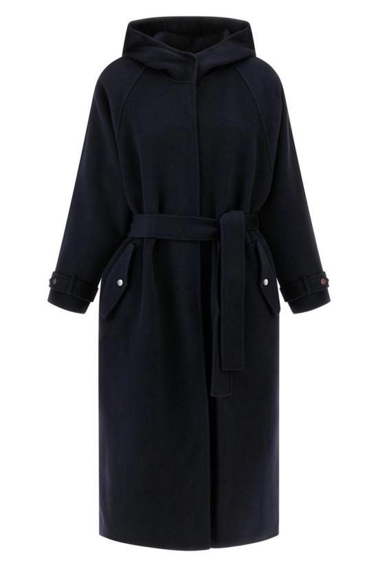 25FW 핑코 코트 105342A2XMG82 BLUE