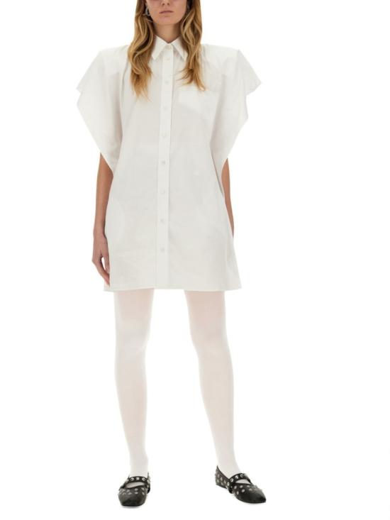 25SS 스텔라 맥카트니 미디 원피스 6A0476 SMA909000 White - STELLA MCCARTNEY