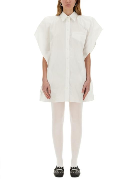 25SS 스텔라 맥카트니 미디 원피스 6A0476 SMA909000 White