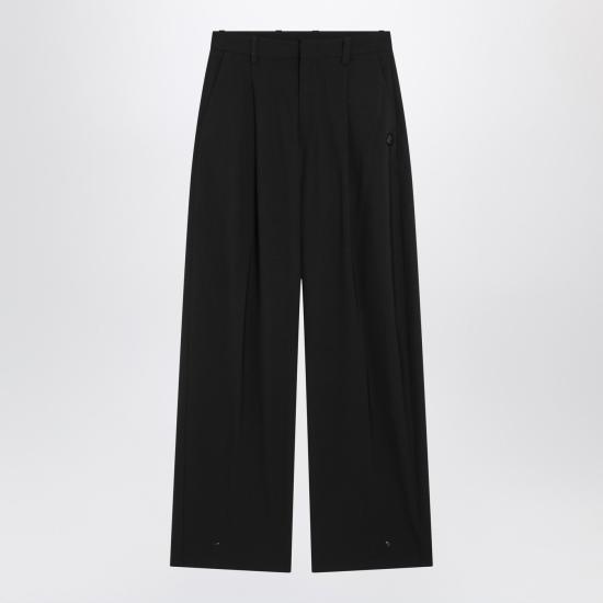 25FW 몽클레어 X 에드워드 에닌풀 스트레이트 팬츠 2A00003M6523 Black