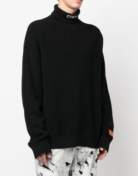 25FW 헤론 프레스톤 터틀넥 HMHA006F22KNI0011001 Black - HERON PRESTON