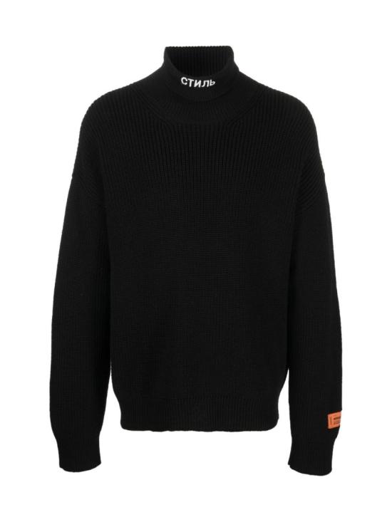 25FW 헤론 프레스톤 터틀넥 HMHA006F22KNI0011001 Black