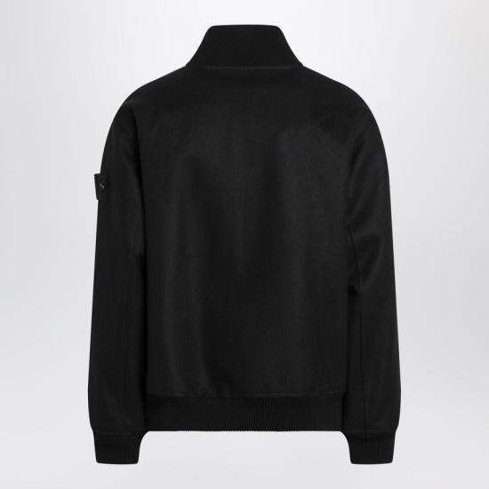  스톤 아일랜드 코트 S154100102S0F18 Black - STONE ISLAND