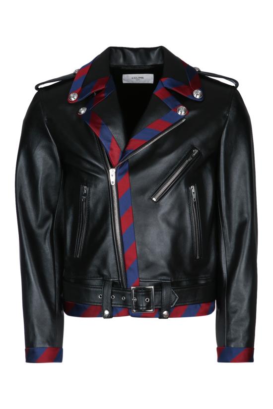 25SS 셀린느 바이커 자켓 RV0HE599E 38NO Black