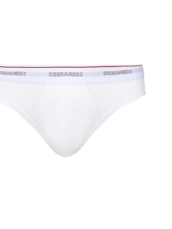 25FW 디스퀘어드2 팬티 DCX300060 100 White - DSQUARED2