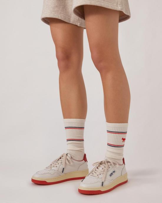 25FW 오트리 양말 SOPU MK4W WHITE White - AUTRY