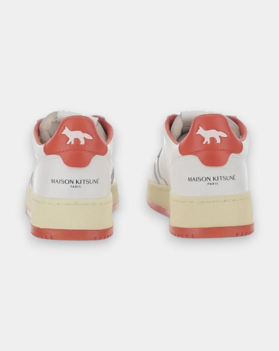 25FW 오트리 MEDALIST 메달리스트 로우탑 스니커즈 AULM MK02 WHT RED White red - AUTRY