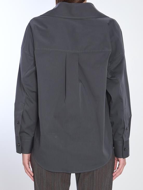 25FW 보테가베네타 블라우스 819968 GREY - BOTTEGA VENETA