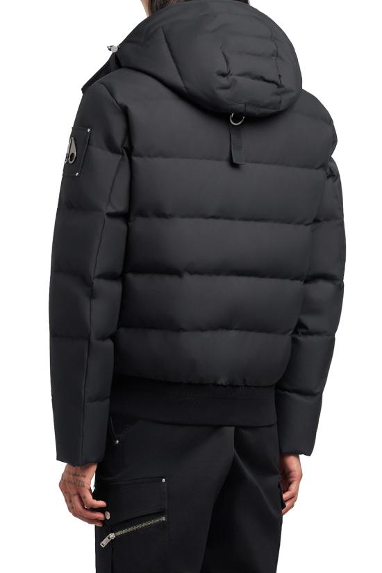 25FW 무스너클 클라우드 패딩 봄버 자켓  M35MB005N 292 Black - MOOSE KNUCKLES