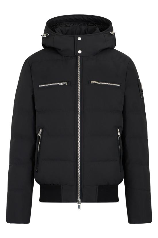 25FW 무스너클 클라우드 패딩 봄버 자켓  M35MB005N 292 Black