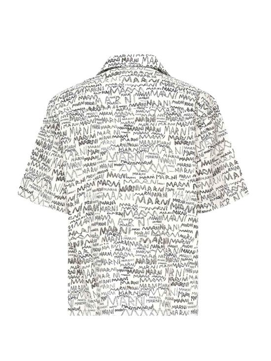 25SS 마르니 반팔 셔츠 CUMU0213A5 UTC464MPW01 White - MARNI