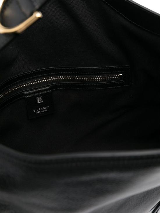 25FW 지방시 미디엄 부아유 미디엄 숄더 백 BB510BB1Q7 001 Black - GIVENCHY