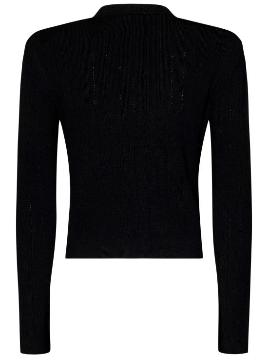 24FW 발망 가디건 DF1KL007KB07 0PA Black - BALMAIN