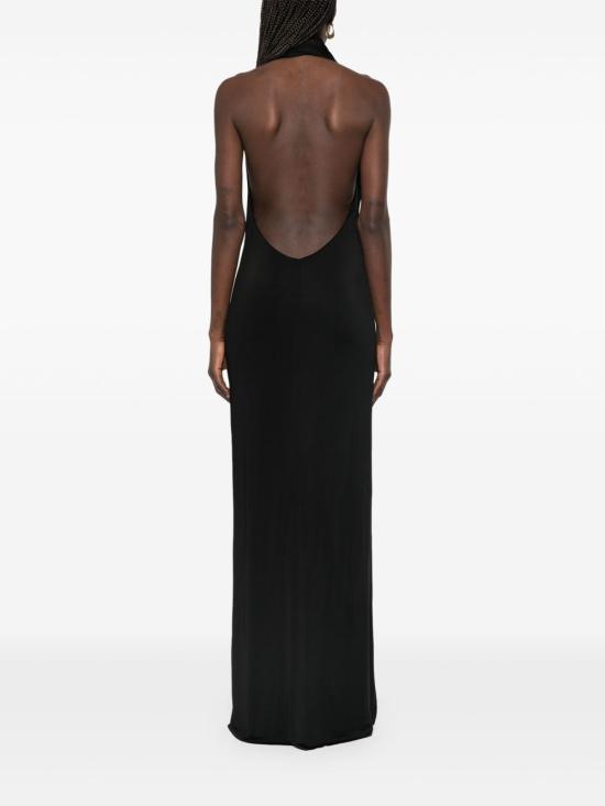 25FW 케이트 미디 원피스 54614132 200 Black - KHAITE