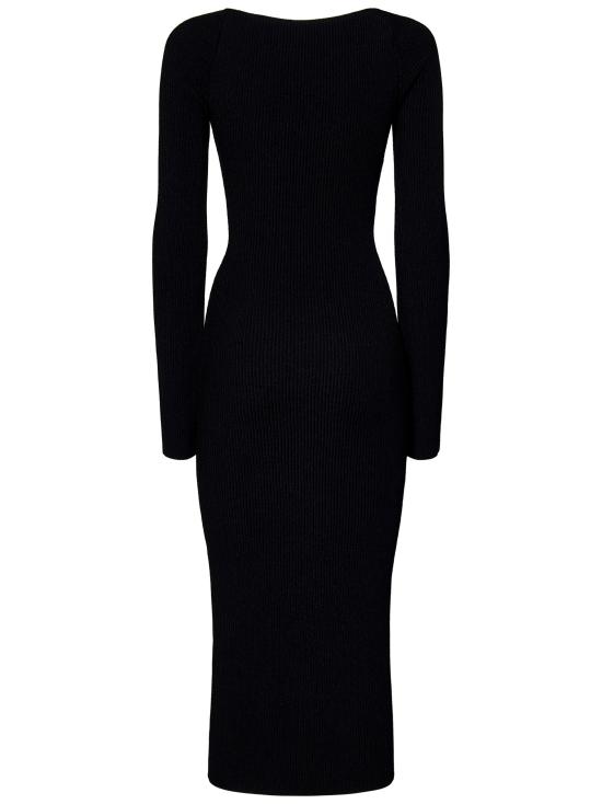 25FW 케이트 미디 원피스 8300400 200 Black - KHAITE