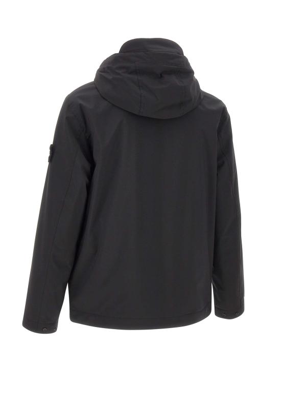 25FW 스톤 아일랜드 소프트 쉘-R E.다이 프리마로프트 인슐레이션 패딩 자켓 4100086S0A27 V0029 Black - STONE ISLAND