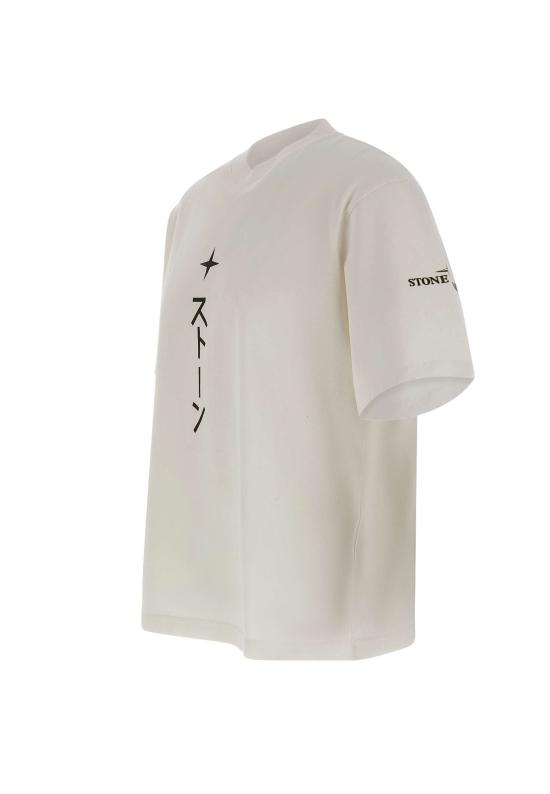 25FW 스톤 아일랜드 반팔 티셔츠 2100021S0236 V0001 White - STONE ISLAND