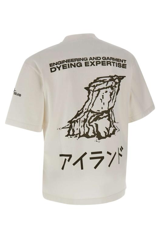 25FW 스톤 아일랜드 반팔 티셔츠 2100021S0236 V0001 White - STONE ISLAND