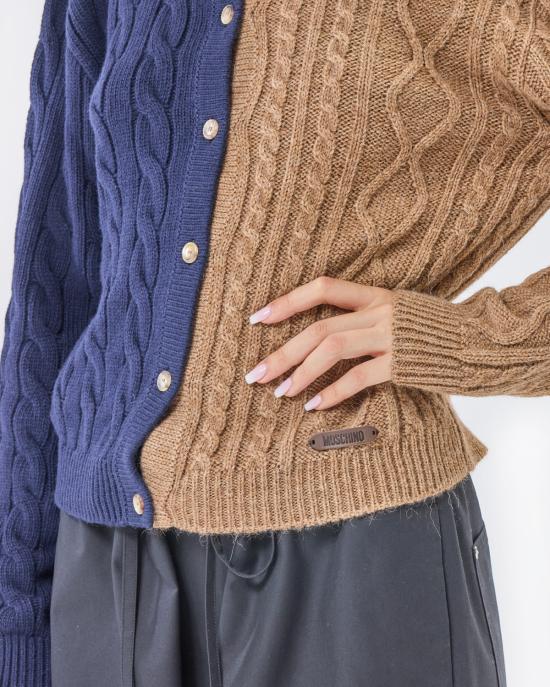 25FW 모스키노 가디건 0912 5504 1096 MULTICOLOR - MOSCHINO