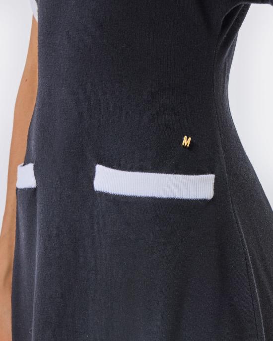 25FW 모스키노 원피스 0497 0500 2555 NERO - MOSCHINO