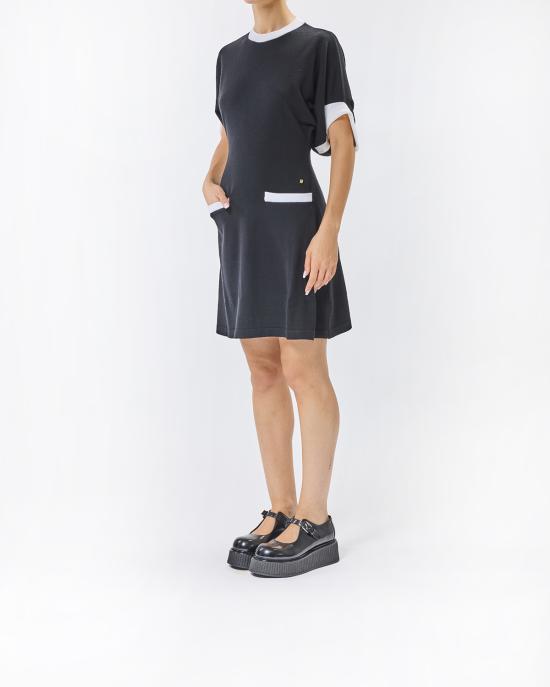 25FW 모스키노 원피스 0497 0500 2555 NERO - MOSCHINO