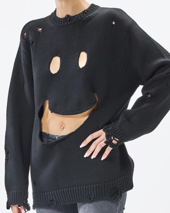 25FW 모스키노 스웨터 0922 5405 0555 NERO - MOSCHINO