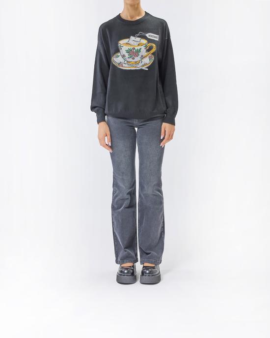 25FW 모스키노 스웨터 0938 5500 3555 NERO MULTI - MOSCHINO