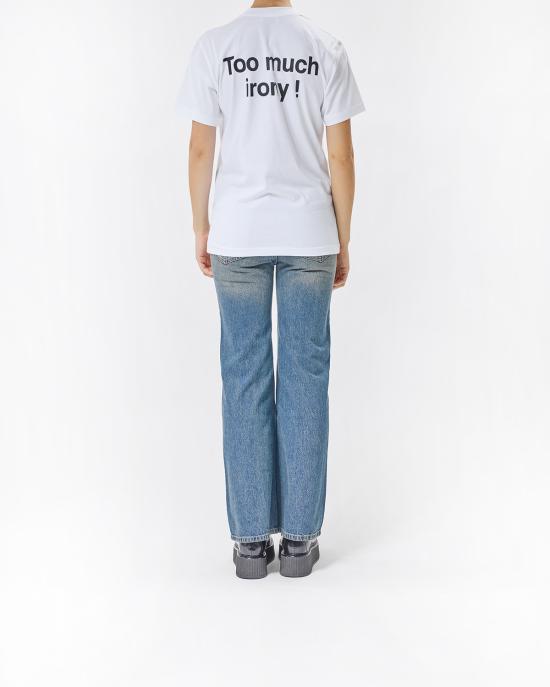 25FW 모스키노 반팔 티셔츠 0702 5541 1001 BIANCO - MOSCHINO