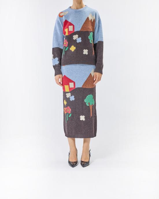 25FW 모스키노 스웨터 0921 5503 2888 MULTICOLOR - MOSCHINO