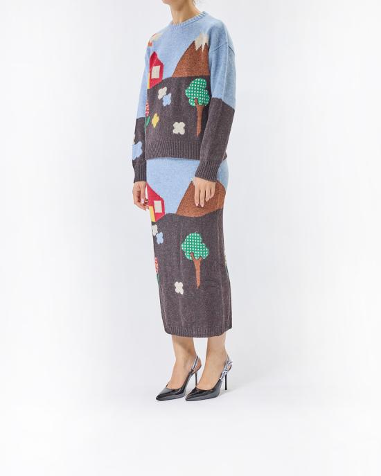 25FW 모스키노 스웨터 0921 5503 2888 MULTICOLOR - MOSCHINO