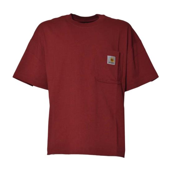 25FW 칼하트 WIP 반팔 티셔츠 I035523 H8XX Red